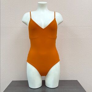 Tigerlily Vibrant Orange Kids Bodysuit